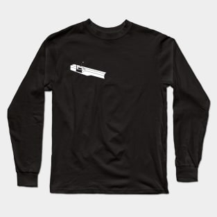 WWII Ration Stamps: Aircraft Carrier Long Sleeve T-Shirt